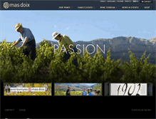 Tablet Screenshot of masdoix.com
